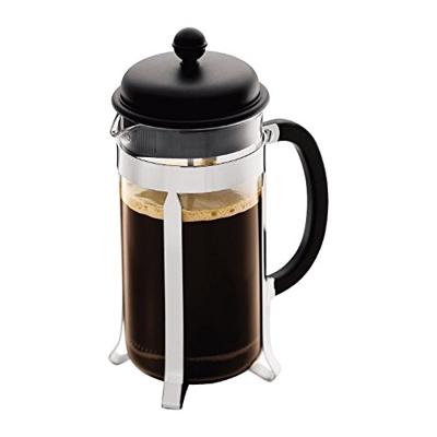 Bodum Cafetière - Caffettiera - French Press met Kunststof Deksel 8 Kops - 1 liter