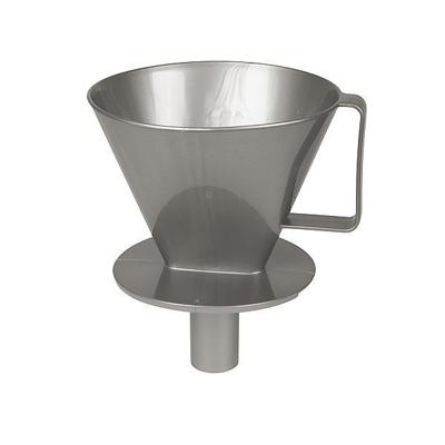 Bo-camp Koffiefilter Met Tuit Koffiezetter Zilver Bo-camp Koffiefilter Met Tuit Koffiezetter Zilver