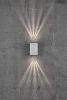 Buitenlamp up down &apos;Canto Maxi Kubi 2&apos; Nordlux up & downlighter GU10 buitenlamp - thumbnail