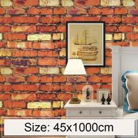 Regenboogsteen stenen Rainbow steen creatieve 3D baksteen decoratie behang Stickers slaapkamer woonkamer muur waterdicht Wallpaper Roll grootte: 45 * - thumbnail