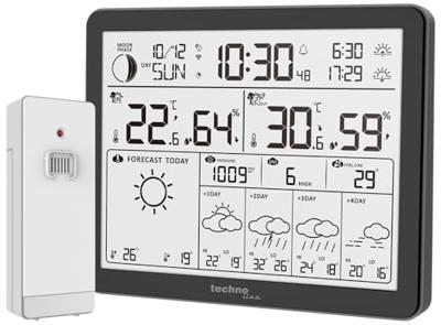 Techno Line WD3000 WD3000 Wetterstation WiFi-weerstation Verwachting voor 4 dagen Aantal sensoren max.: 1