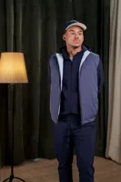 Cou7ure Essentials Reversible Reflection Bodywarmer Heren Blauw - Maat XL - Kleur: Blauw | Soccerfanshop - thumbnail