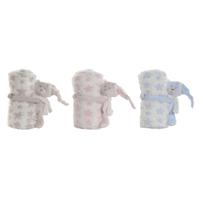 Geschenkset voor baby's Home ESPRIT Blauw Beige Roze Polyester (3 Stuks) - thumbnail