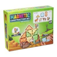 Toi-Toys Magneetpanelen met dieren 19-delig - thumbnail