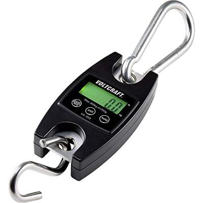 VOLTCRAFT HS-300 Hangweegschaal Weegbereik (max.) 300 kg Resolutie 200 g Zwart VOLTCRAFT HS-300 Hangweegschaal Weegbereik (max.) 300 kg Resolutie 200 g Zwart