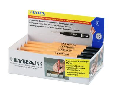 Lyra markeerpen Lyra Ink Zwart 4480099