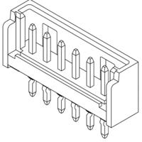 Molex 532900480 Male header, inbouw (standaard) Totaal aantal polen: 4 Rastermaat: 2 mm Inhoud: 1 stuk(s) Tray - thumbnail