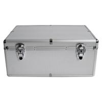 MediaRange CD-koffer 500 CDs/DVDs/Blu-rays Aluminium Zilver 1 stuk(s) (b x h x d) 44.7 x 18 x 30 cm BOX77 - thumbnail