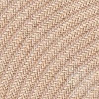 ROL 10 Meter strijkijzersnoer JUTE 3X0.75mm - thumbnail