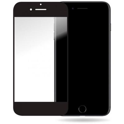 Mobilize Glass Screen Protector - Black Frame - Apple iPhone 6 Plus/6S Plus/7 Plus/8 Plus