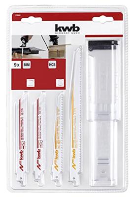 Reciprozaagbladenset 9dlg KWB - Kwb