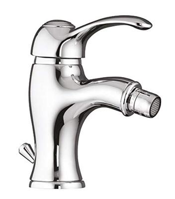 Bidetmengkraan Sapho Kirké 1-hendel Gebogen 16.6 cm Chroom (incl. clickwaste)