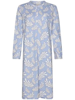 IJsblauw katoenen nachthemd Pastunette