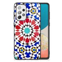 Samsung Galaxy A73 Marmeren Print Telefoonhoesje Mozaïek - thumbnail