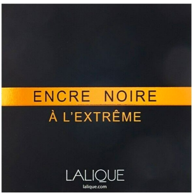 Lalique Encre Noire A L&apos;Extreme Eau de Parfum Spray 100 ml Heren