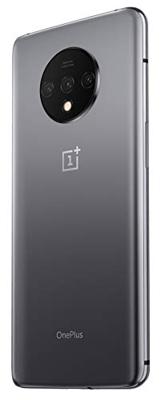 OnePlus 7T Smartphone Frosted Silver | 8 GB RAM + 128 GB geheugen | 16,6 cm AMOLED-display 90Hz Screen | Triple Camera + Frontcamera | Warp Charge 30