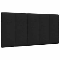 Bedframe zonder matras 100x200 cm stof zwart - thumbnail