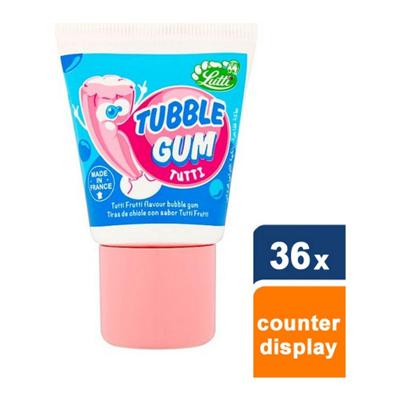 Lutti - Tubble Gum Tutti Frutti - 36 stuks