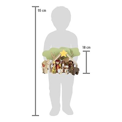 Small Foot - houten kerstkribbe speelset