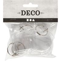 Creativ Company sleutelhanger vormen, 4st. - thumbnail