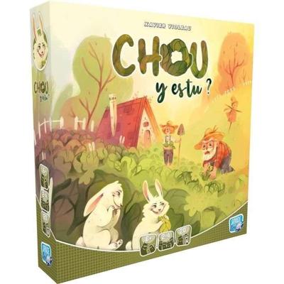 Chou, ben je daar? - Asmodee - Eenvoudig observatie- en strategiespel - Vanaf 6 jaar