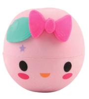 Ylvi & the Minimoomis gum junior 4,1 x 6,5 cm rubber roze - thumbnail