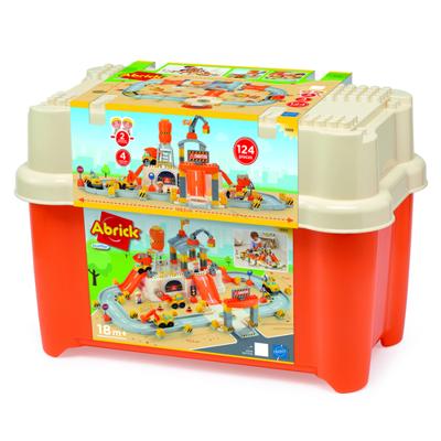 Abrick ecoiffier - complete bouwset met accessoires, 124dlg - thumbnail
