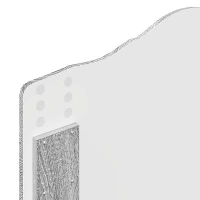 Bedframe Grijs Sonoma 90 x 190 cm Massief grenenhout