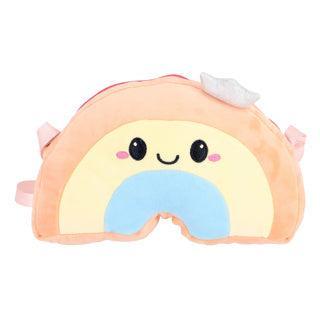 Pluchiez Pluche Handtasje Regenboog / Cupcake