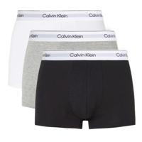 Calvin Klein Icon boxershort 3-pack trunk zwart wit grijs - thumbnail
