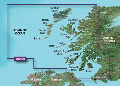 Garmin VEU006R-Schotland, West Coast 010-C0765-00, Schotland, West, 010-C0765-00 (010-C0765-00, Schotland, Westkust, echoMAPT 43dv echoMAPT 44dv echoMAPT 50dv echoMAPT KAART 53dvd )
