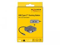 Delock 87742 USB-C dockingstation - thumbnail