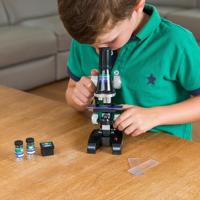 SCIENCE - Microscope Set with light (TY5519) - thumbnail