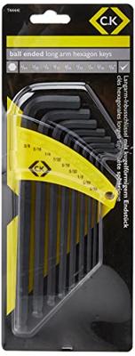 Extra Lange Inbussleutels 9 delig