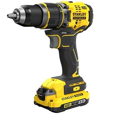 Stanley SFMCD721D2K FATMAX® V20 Accu klop-/schroefboormachine Brushless 18V 2.0Ah in koffer - thumbnail