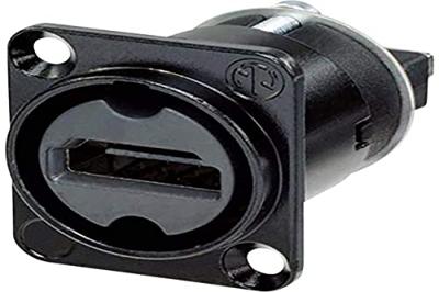 Neutrik NAHDMI-WB HDMI doorvoer adapter (zwart)