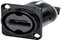 Neutrik NAHDMI-W-B HDMI doorvoer chassisdeel zwart - thumbnail