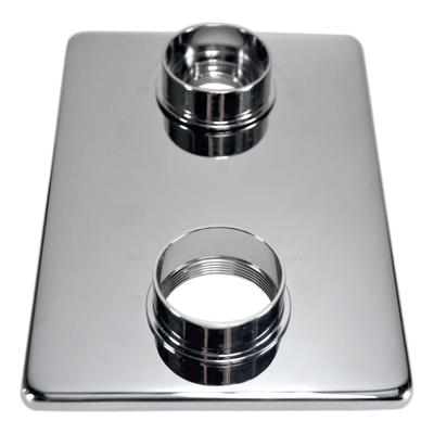 Wiesbaden 8 mm verlengset chroom tbv 2-knops douchetherm.