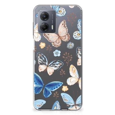 TPU Hoesje voor Motorola Moto G53 Vlinder TPU Hoesje voor Motorola Moto G53 Vlinder