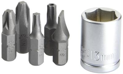 Stanley handgereedschap Bitset Expert Pro 1/4" - Ringsteeksleutel (40 delig) - 1-13-907 - thumbnail