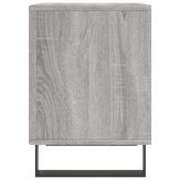 Nachtkastjes 2 st 40x35x50 cm bewerkt hout grijs sonoma eiken - thumbnail