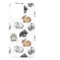 TPU Hoesje voor Apple iPhone 13 Pro Konijntjes - thumbnail