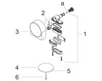 Hansgrohe Exafill S afbouwdeel S badvul-, overloop- en afvoergarnituur, chroom - thumbnail