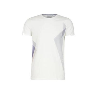 Refill by Shoeby T-shirt Theo met printopdruk wit