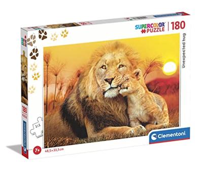 Clementoni legpuzzel super color unexpected hug, 180st. Clementoni legpuzzel super color unexpected hug, 180st.
