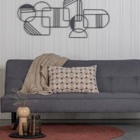 its about RoMi Tafellamp 'Reykjavik' Linnen, 75cm, kleur Zwart - thumbnail