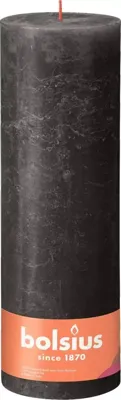 Bolsius Stompkaars 30cm Stormy Grijs
