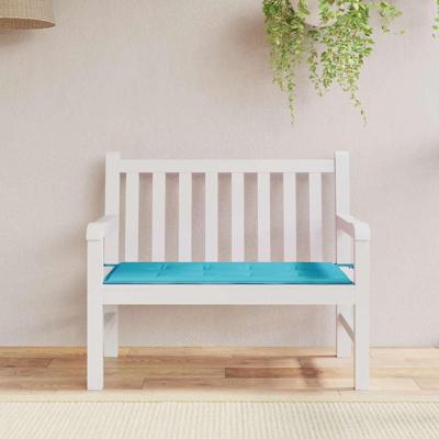 Tuinbank Kussen Turquoise 120 x 50 x 4 cm Oxford stof