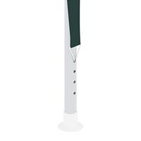 Partytent met zijwanden professioneel 90 g/m 2x2 m groen - thumbnail