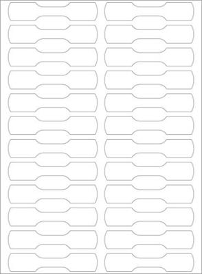 Etiket herma 2510 10x49mm wit 576st Etiket herma 2510 10x49mm wit 576st